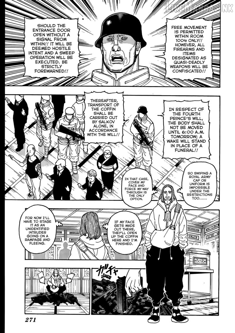 Hunter x Hunter, Chapter 418 image 15